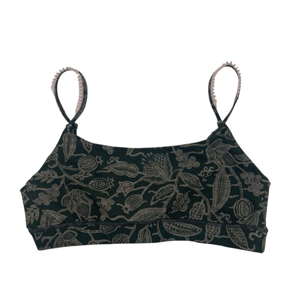 The Upside Women’s Size M Green Batik Natacha Sports Bra